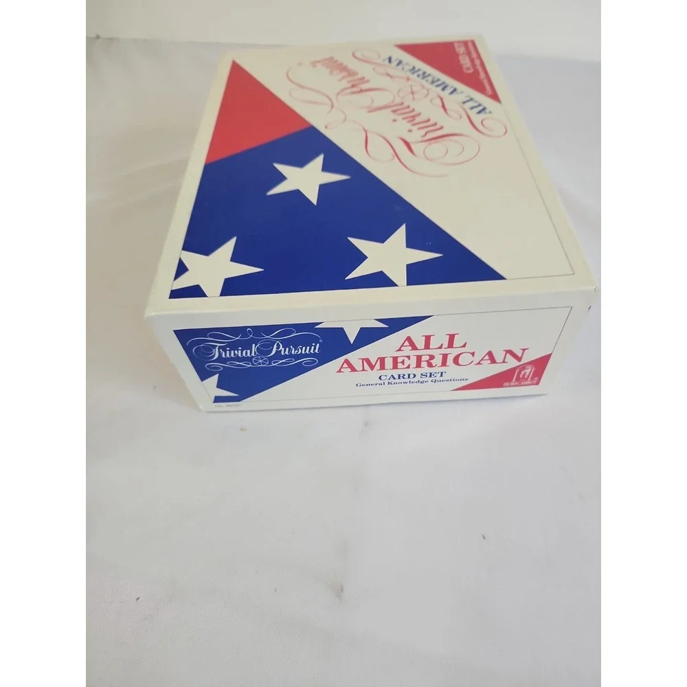 Vintage Parker Brothers Trivial Pursuit 1993 All American Card Set